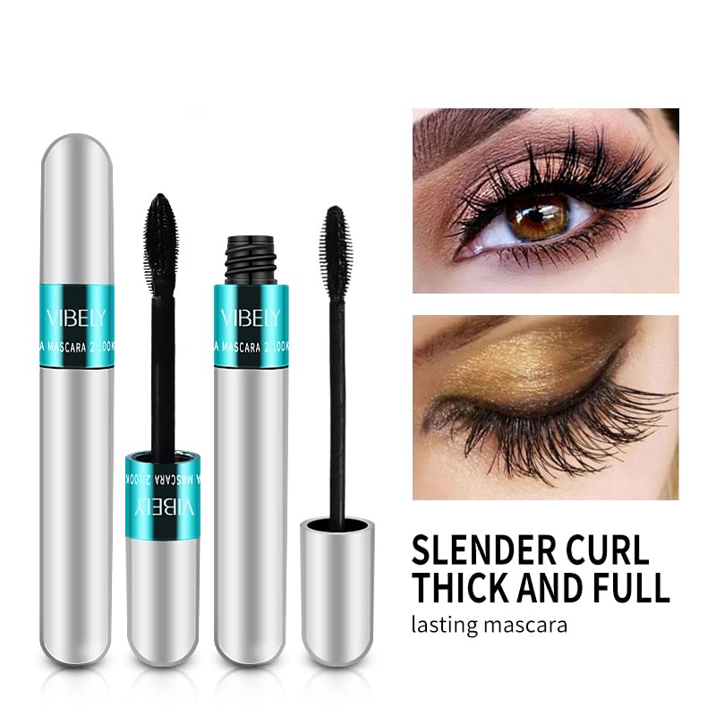 KUNSHNBEI Vibely Mascara no-clump brush ensures smooth, even application.