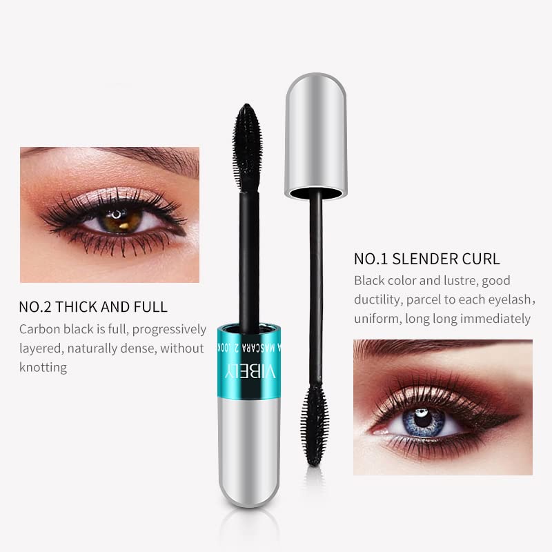 KUNSHNBEI Vibely Mascara waterproof formula resists smudging in humidity.