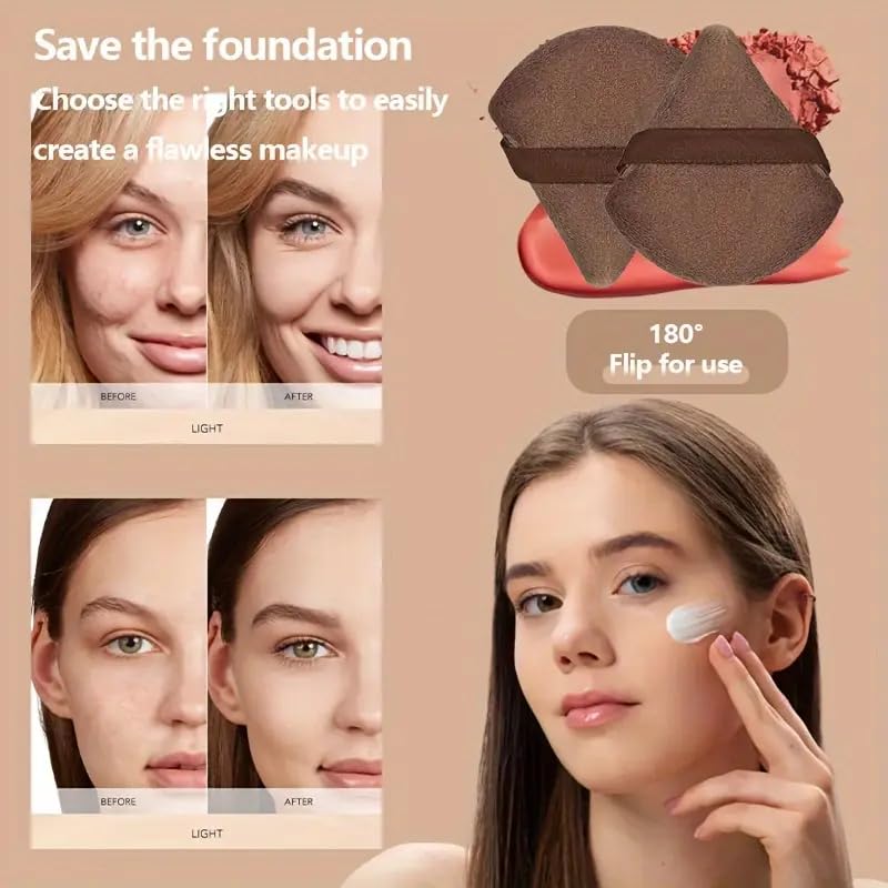 KUORYZAL brown brush set in case elevates routine with durable materials and simple cleaning.