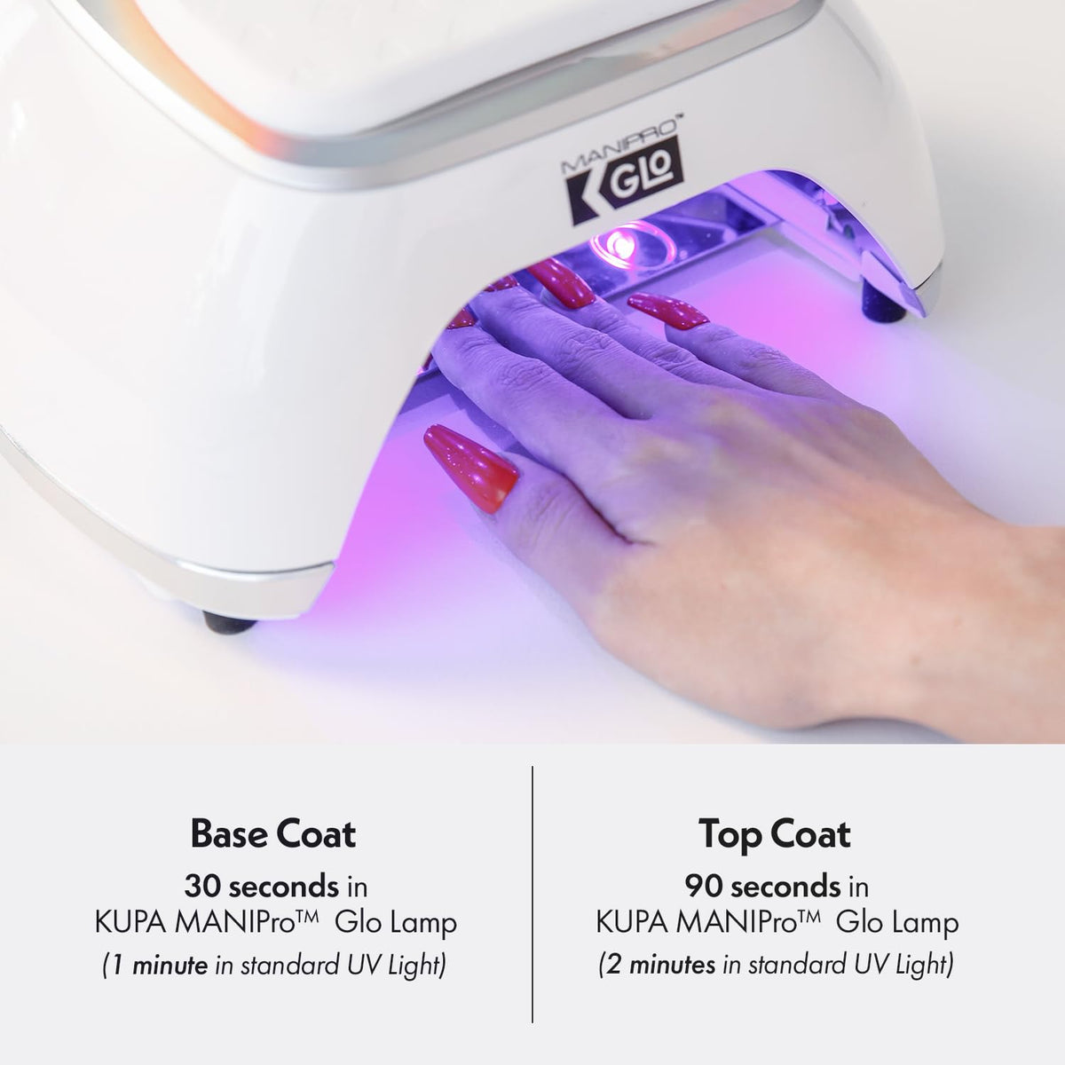 KUPA GelFinity brush detail enabling smooth, even application.