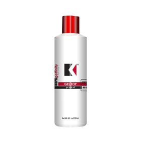 KUPA GelFinity top coat bottle pour for precise application and reduced waste