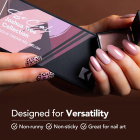 KUPA KULR cream gel texture close-up demonstrates smooth glide and clean edges.