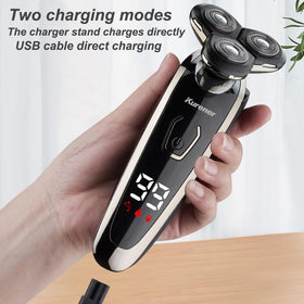 Kurener numeric display highlights battery and charging status