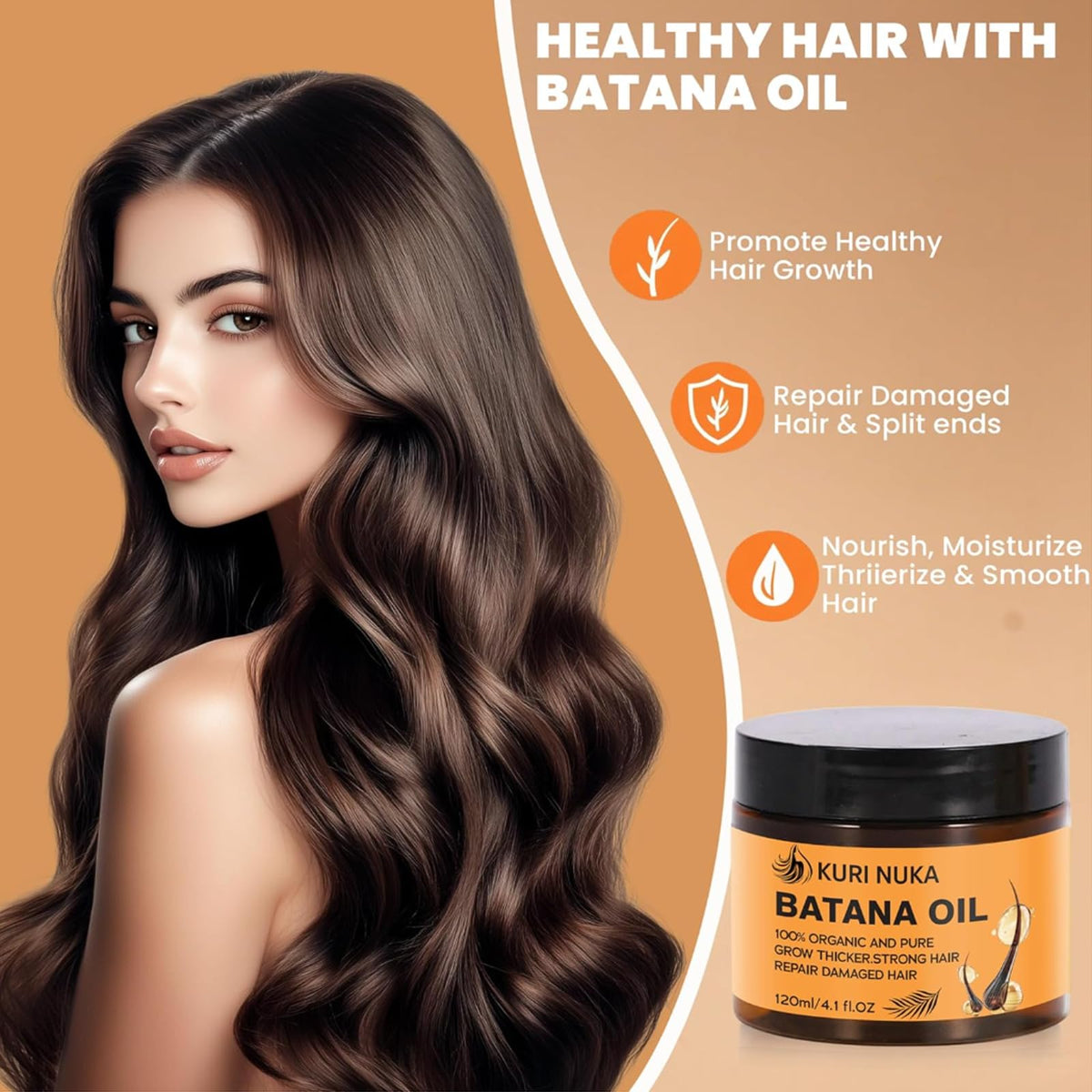 Kuri Nuka Batana scalp massage demonstrates a simple at-home routine