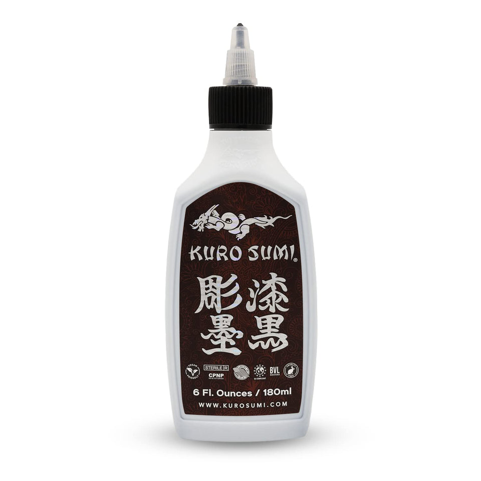 Kuro Sumi outlining black ink bottle for precise line work and bold outlines