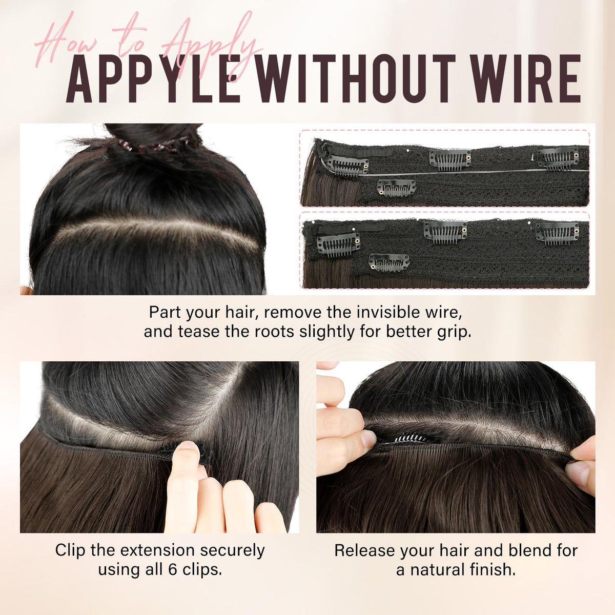 Kurope halo extension packaging includes care guide