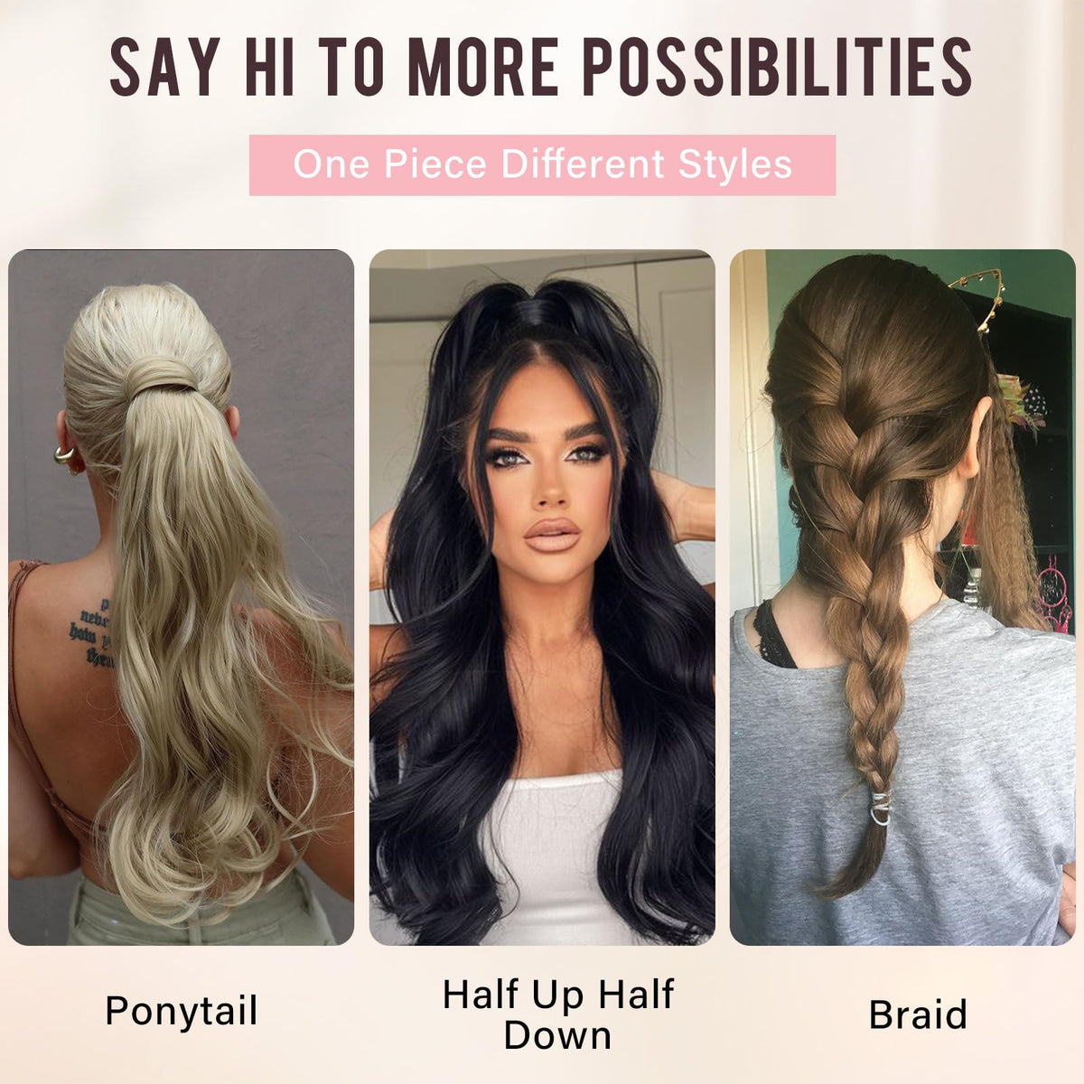 Kurope soft synthetic fibers stay gentle on the scalp