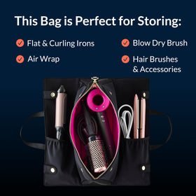 KUSSHI Hair Tools Bag durable design built to last.