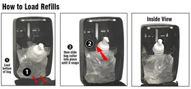 Kutol Health Guard amber bottle displays citrus spice fragrance during use
