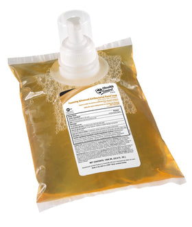 Kutol Health Guard foaming soap in amber bottle with citrus spice aroma improves user experience