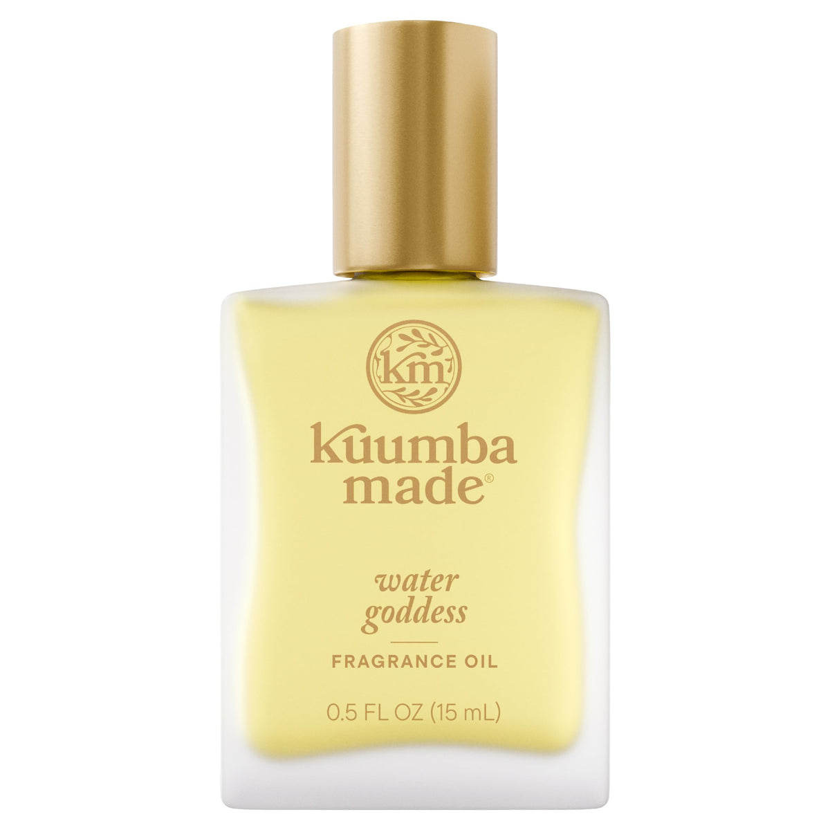 Kuumba Made Water Goddess bottle pour shows premium, long-lasting fragrance.