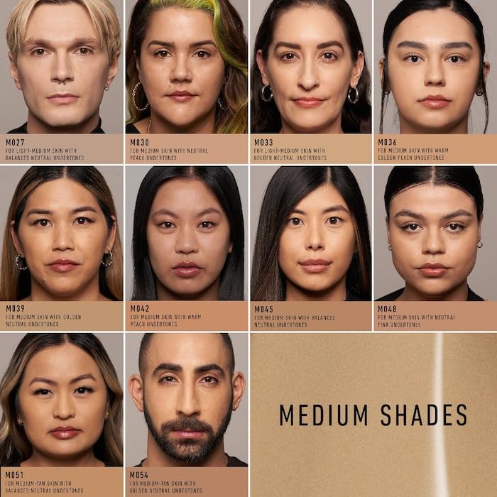 KVD texture swirl of foundation showing serum-light finish and blendability