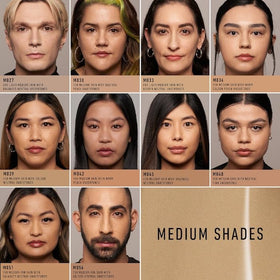 KVD texture swirl of foundation showing serum-light finish and blendability