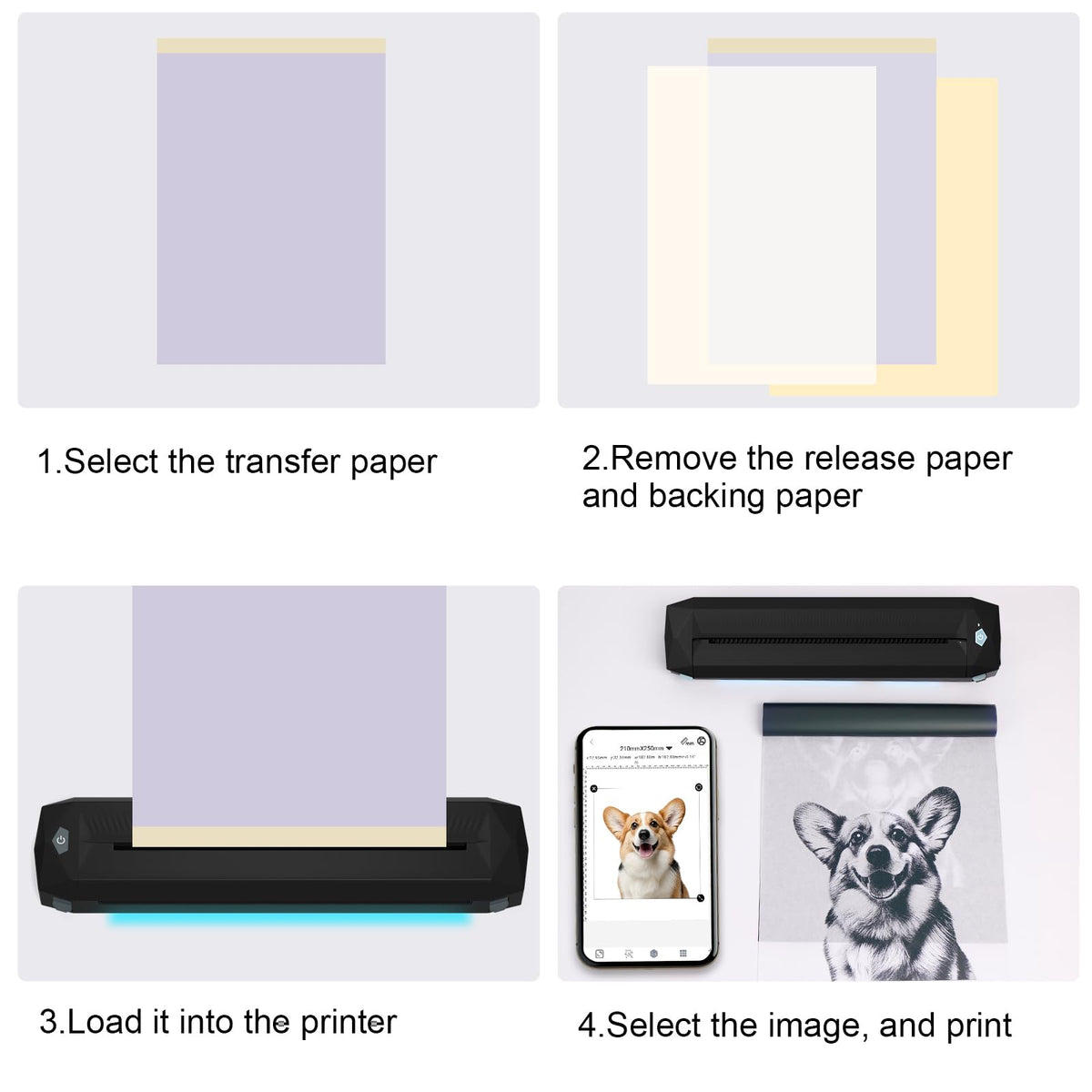 KVM compact tattoo transfer machine fits small studios for easy transport.
