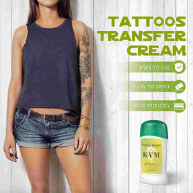 KVM 4-ply Transfer Papers ready for precise stencil transfers.