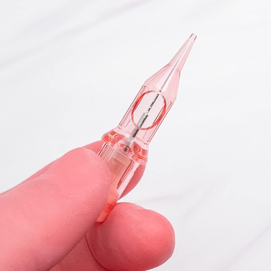 Kwadron Optima plastic cartridge with surgical steel needles for safe professional use.