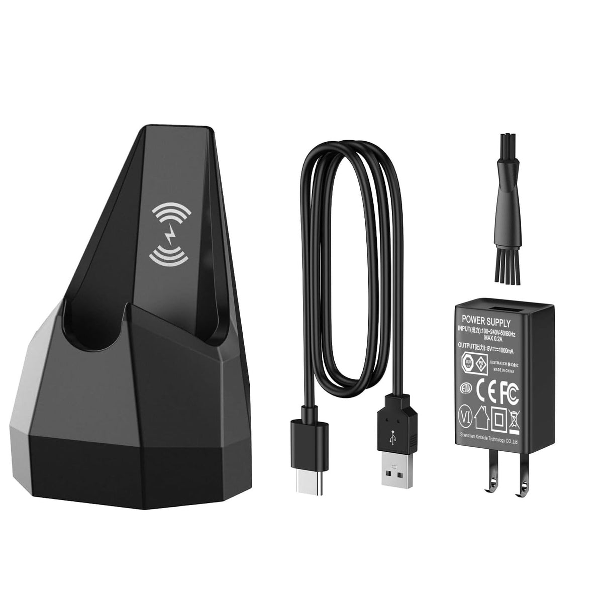KWRNVO Manscaped 4.0 charging dock front view for secure, efficient charging.
