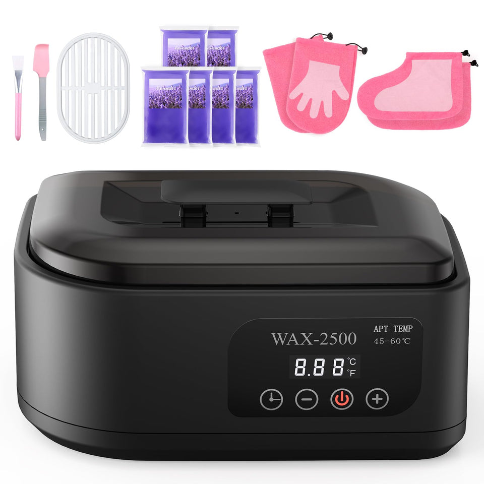 KXOPALYSS paraffin wax machine front view for a convenient home spa experience.
