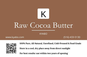 Kyabo Cocoa Butter smooth, creamy texture ideal for DIY skincare.