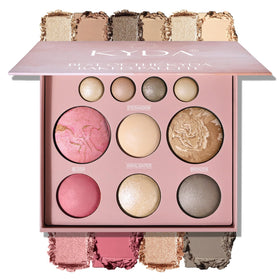 KYDA Best Of The Baked Palette front view in a compact for daily use