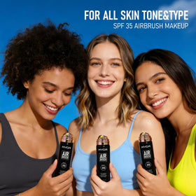KYDA camera-ready nude finish emphasizes even complexion.