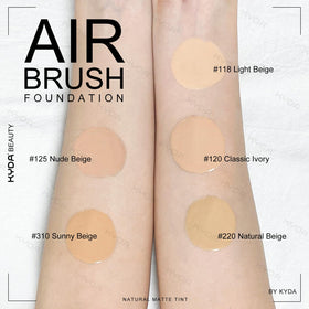 KYDA daily-coverage nude finish provides versatile, long-wearing makeup.