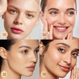 KYDA foundation brush-ready spray blends smoothly for seamless makeup.