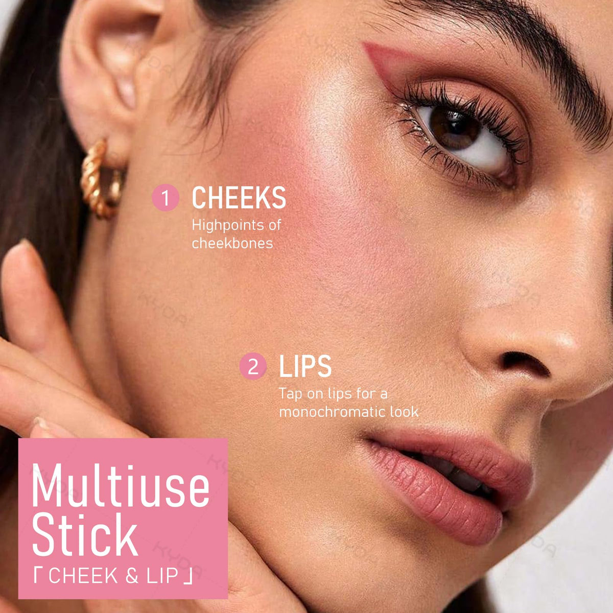 Color 07 swatch showing bronzy-pink warmth and radiance