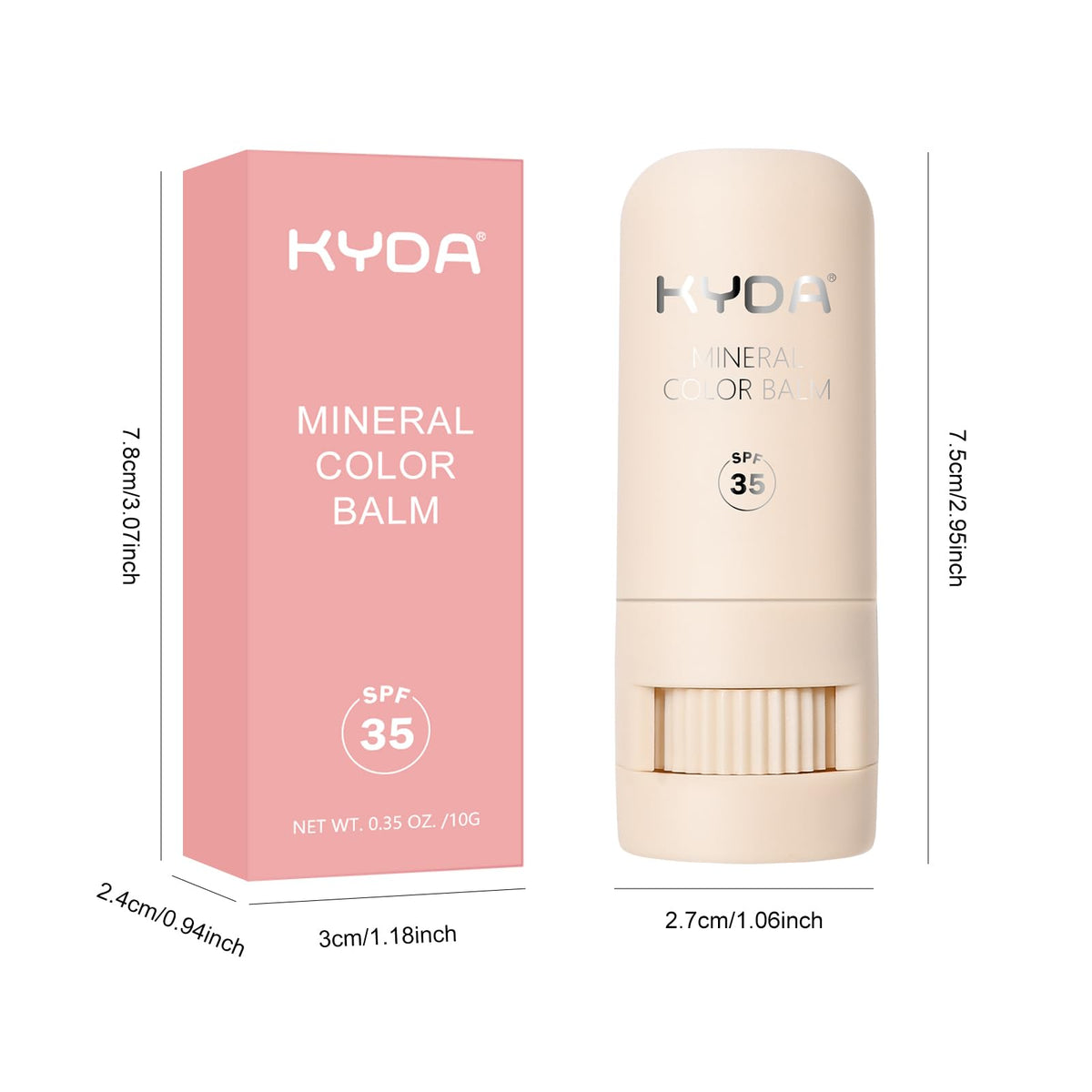 SPF 35 protection while adding subtle shimmer