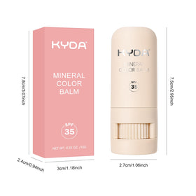 SPF 35 protection while adding subtle shimmer