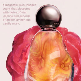 Kylie Cosmic pen spray in hand demonstrates compact, everyday use on the go.