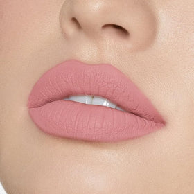 Kylie Koko K Lip Pencil swatch highlighting defined lip shape.
