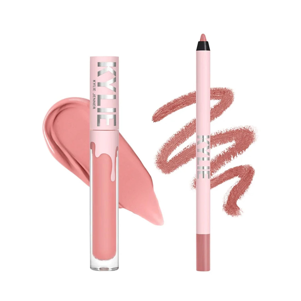 Kylie Koko K Lipstick front packaging with a matte finish for everyday wear.