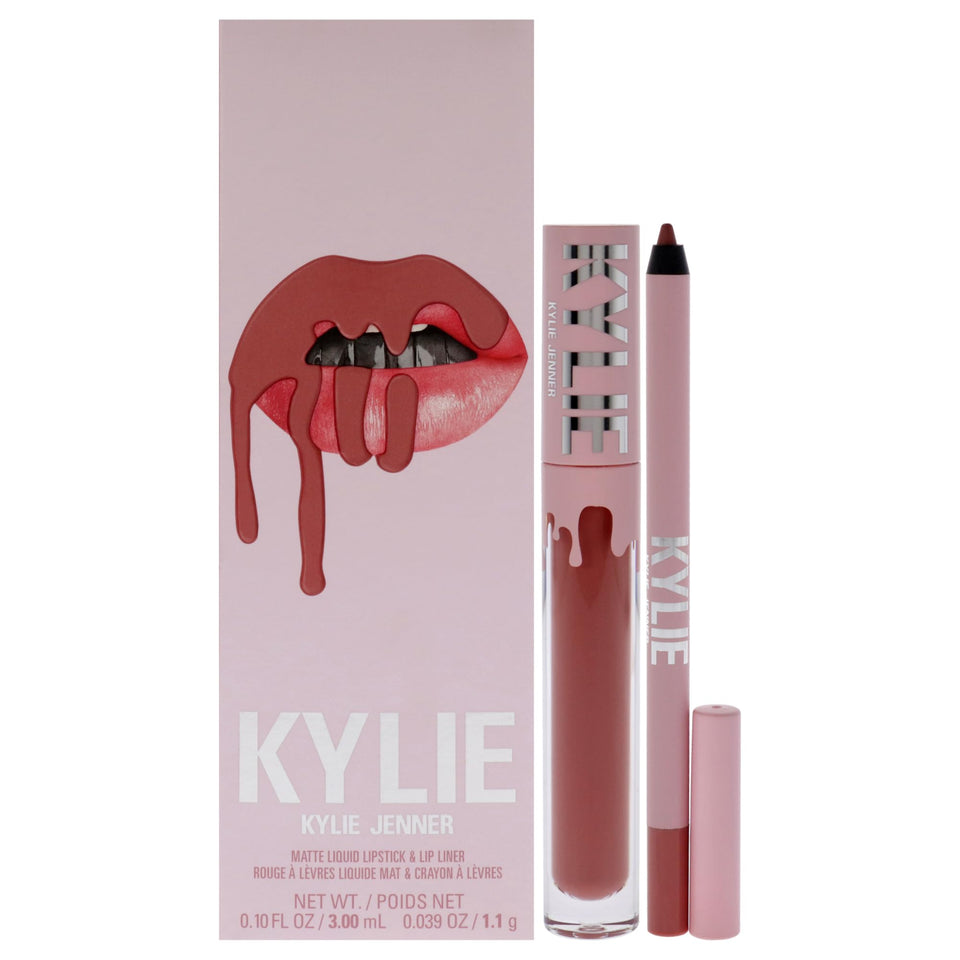 KYLIE Matte Lip Kit Liquid Angel product shot with long-lasting color for everyday wear.