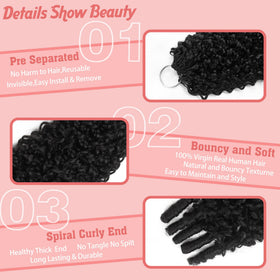 Invisible crochet hair laid flat on scalp with breathable comfort