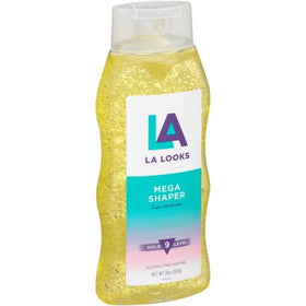 L.A. Looks Gel #9 Mega Mega Hold 20-ounce bottle for daily use