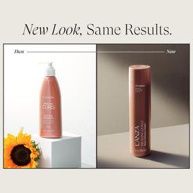 L’ANZA Healing Curls Conditioner cream texture close-up for detangling.