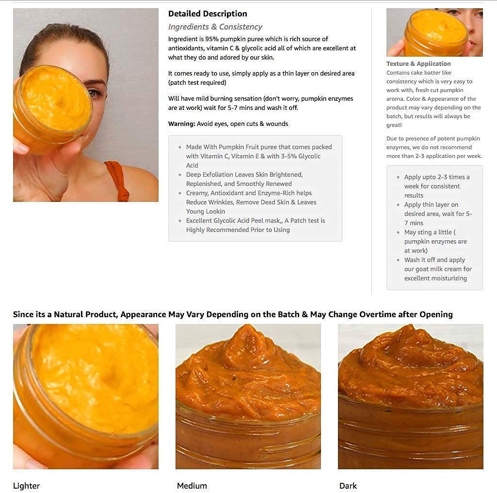L&I Apothecary Arista Pumpkin Enzyme Mask application timing on skin during routine