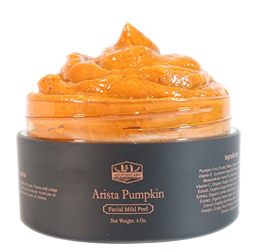 L&I Apothecary Arista Pumpkin Enzyme Mask jar for gentle exfoliation and smoother skin texture