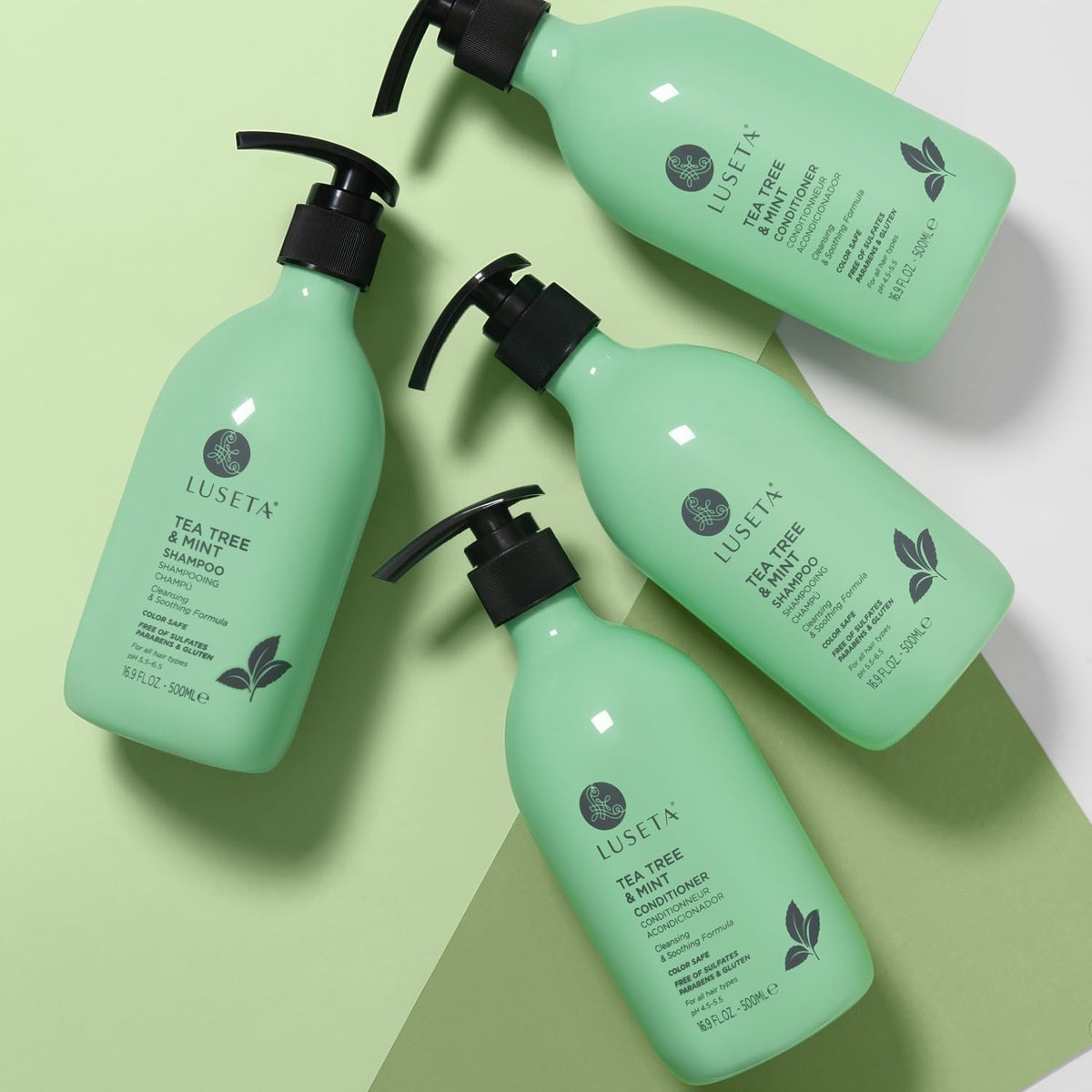 LUSETA Cruelty-free badge promotes ethical hair care choice.