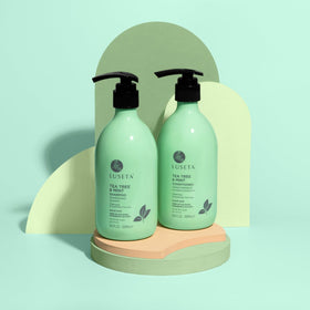 LUSETA Peppermint cooling sensation highlight refreshing scalp feel.