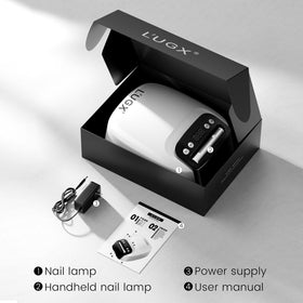 L'UGX docking charging image highlighting magnetic power for easy recharge