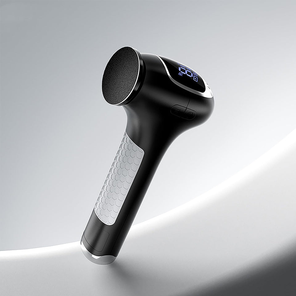 L'UGX electric callus remover motor highlights high torque for tough calluses