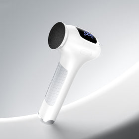 L'UGX Electric Foot Callus Remover angle view for precise pedicure work