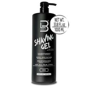 L3 Level 3 Shaving Gel Ice Large bottle supports quick morning routines.