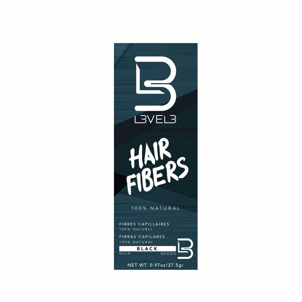 L3 Hair Fibers cover bald spots for natural-looking fullness.