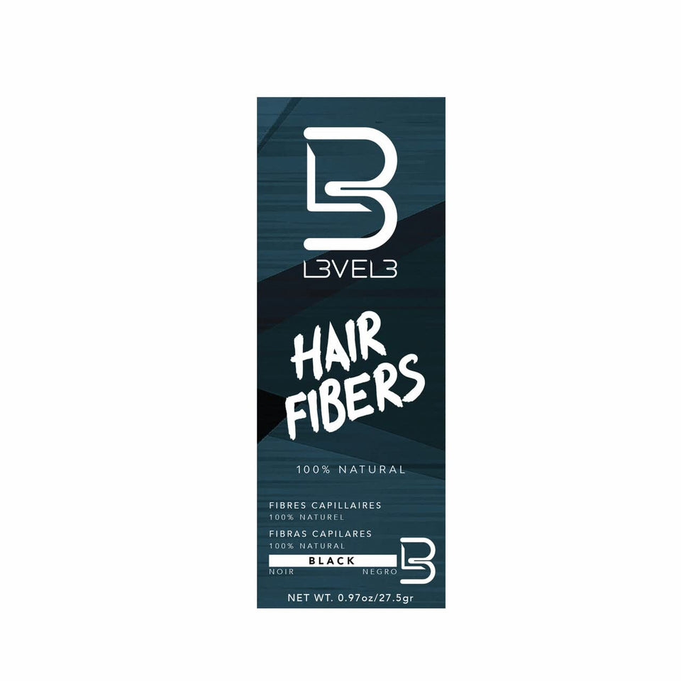 L3 Hair Fibers cover bald spots for natural-looking fullness.