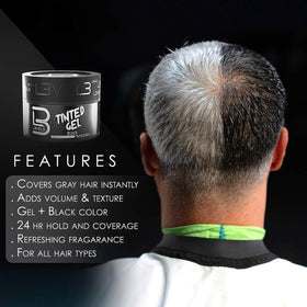 L3 Level 3 gel in action for styling with texture and hold.