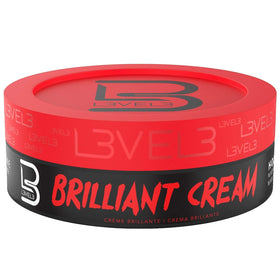 L3 Level 3 Brilliant Cream adds volume for daily styling with a natural finish.