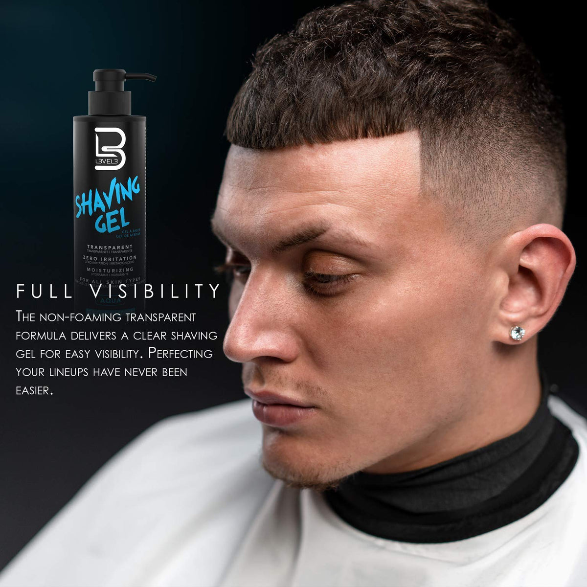 L3 Level 3 grooming kit packaging is designed for modern men.